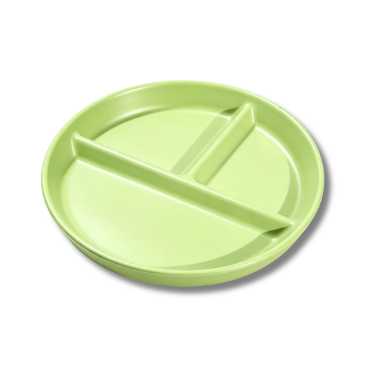 Minimalist Divided Ceramic Balanced Dining Plate