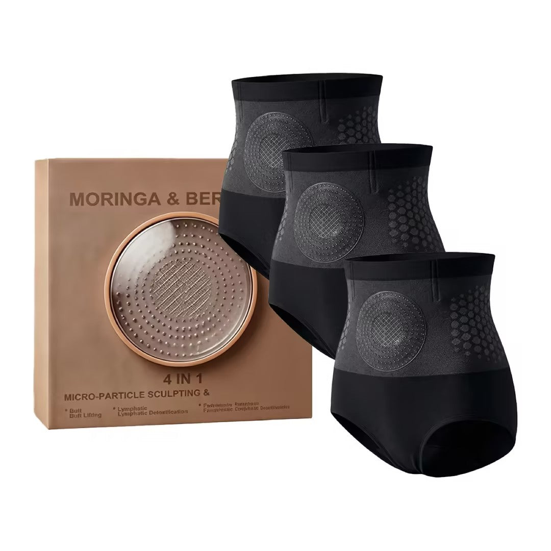 Moringa & Berberine 4-In-1 Micro-Particle sculpting & Fat-Burn shorts
