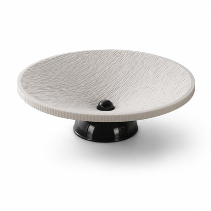 Minimalist Pedestal Self-Draining Fruit Basin