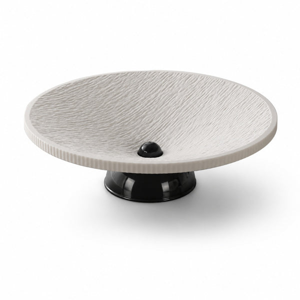 Minimalist Pedestal Self-Draining Fruit Basin