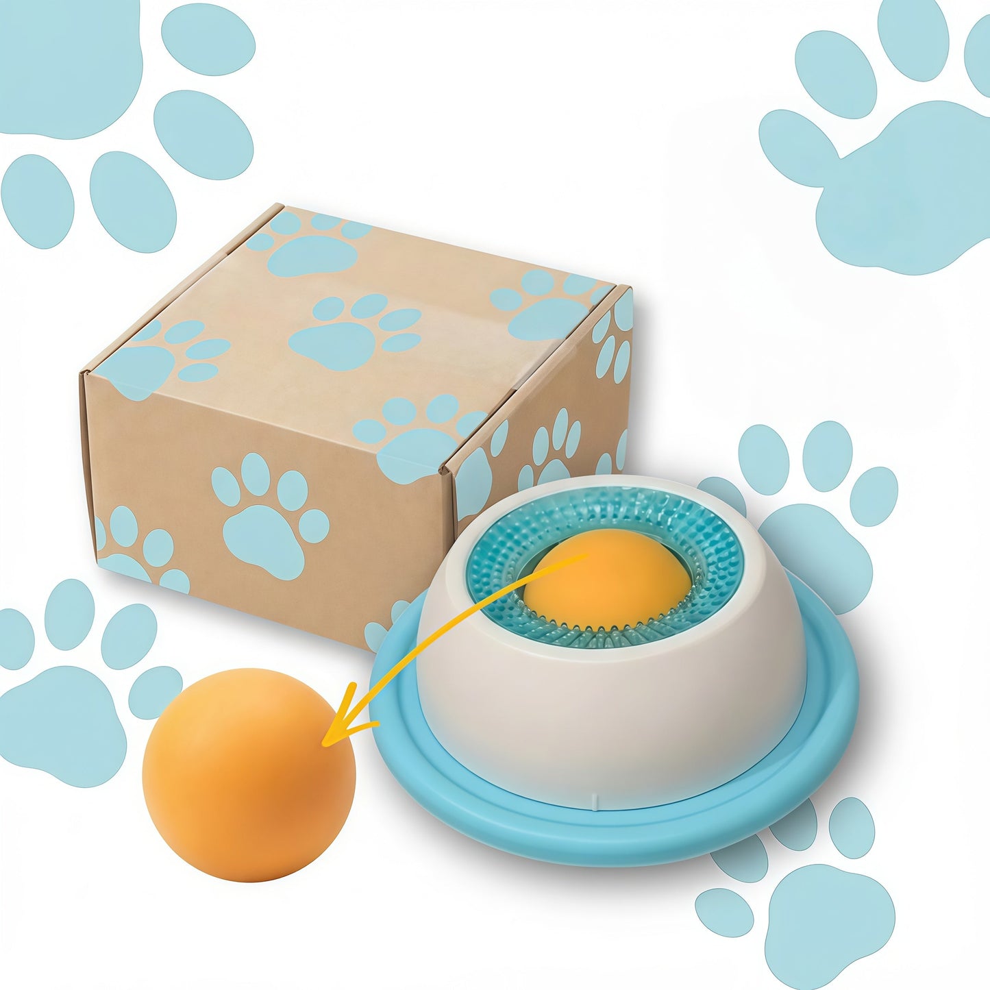 🐾 Pet Anxiety Relief Ball 🎾 | Keeps Pets Busy & Reduces Boredom and Anxiety